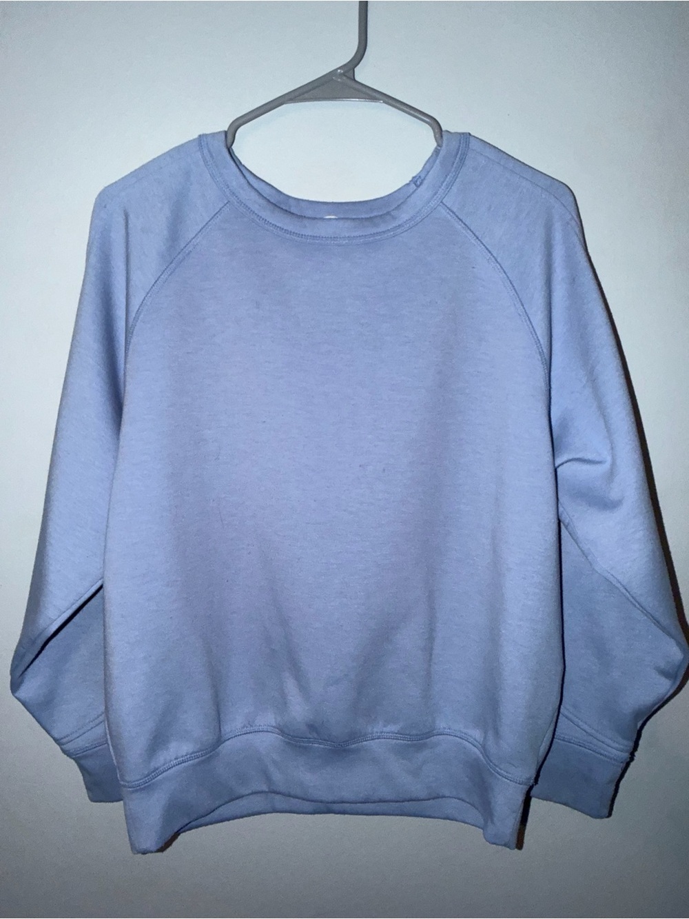 Zenana Outfitters Women's Crewneck Sweatshirt - Light Blue
